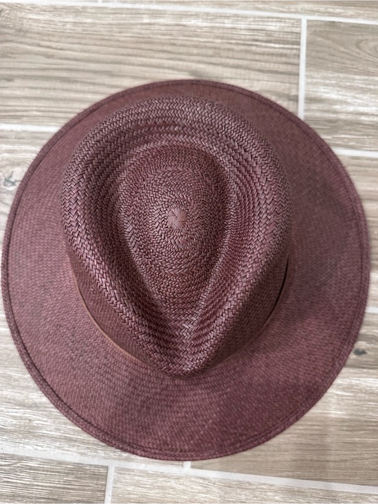 Janessa Leone Scarlett Hat in Chestnut L main image 7